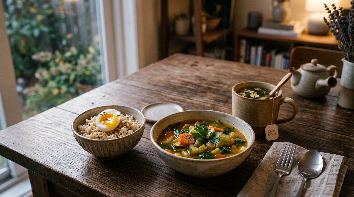 Que manger le soir pour mieux dormir ? 7 idées de repas légers