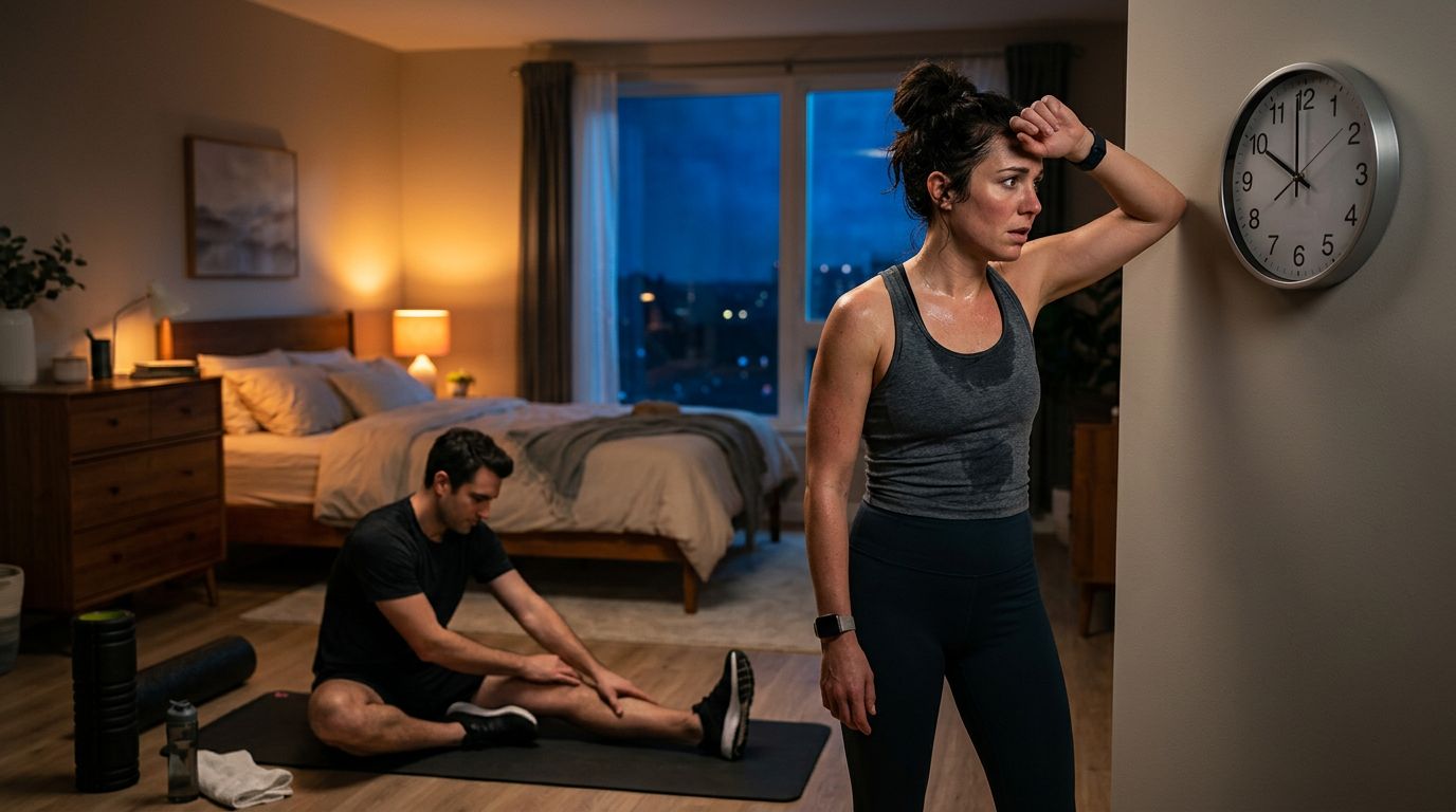 Faire du sport le soir empêche-t-il de bien dormir ?